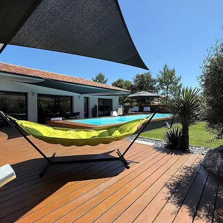 Avec Piscine & Jacuzzi Proche Villa Moliets-et-Maa